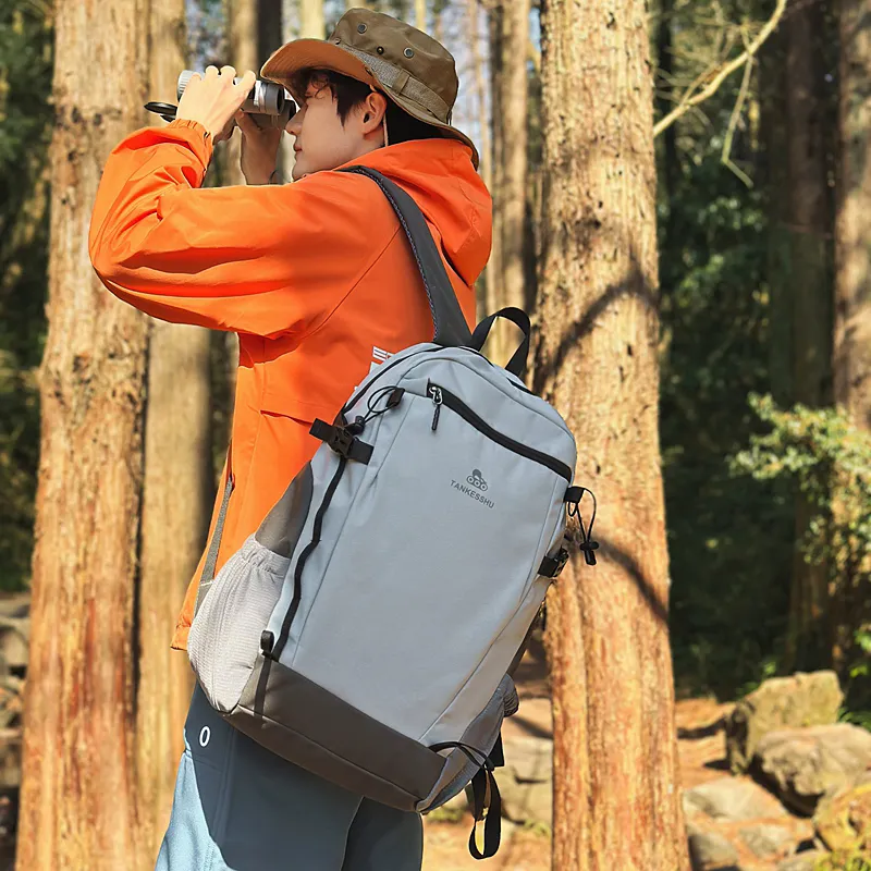 Deli Bear Nylon Backpack Unisex Multicolor-7