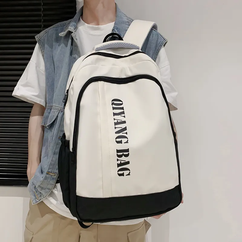 Tong Tong Rabbit Nylon Backpack Large Size Unisex Multicolor-13