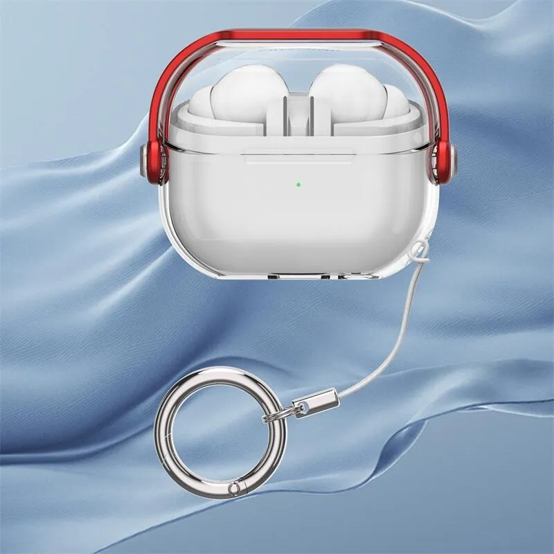 Tong Tong Rabbit Compatible With Samsung Galaxy Buds3 Pro TPU Transparent Lock Headphone Case Headphone Cover-18