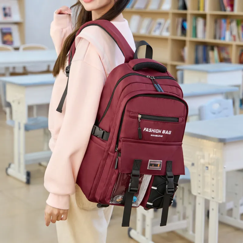 Tong Tong Rabbit Nylon Backpack Unisex Multicolor-8