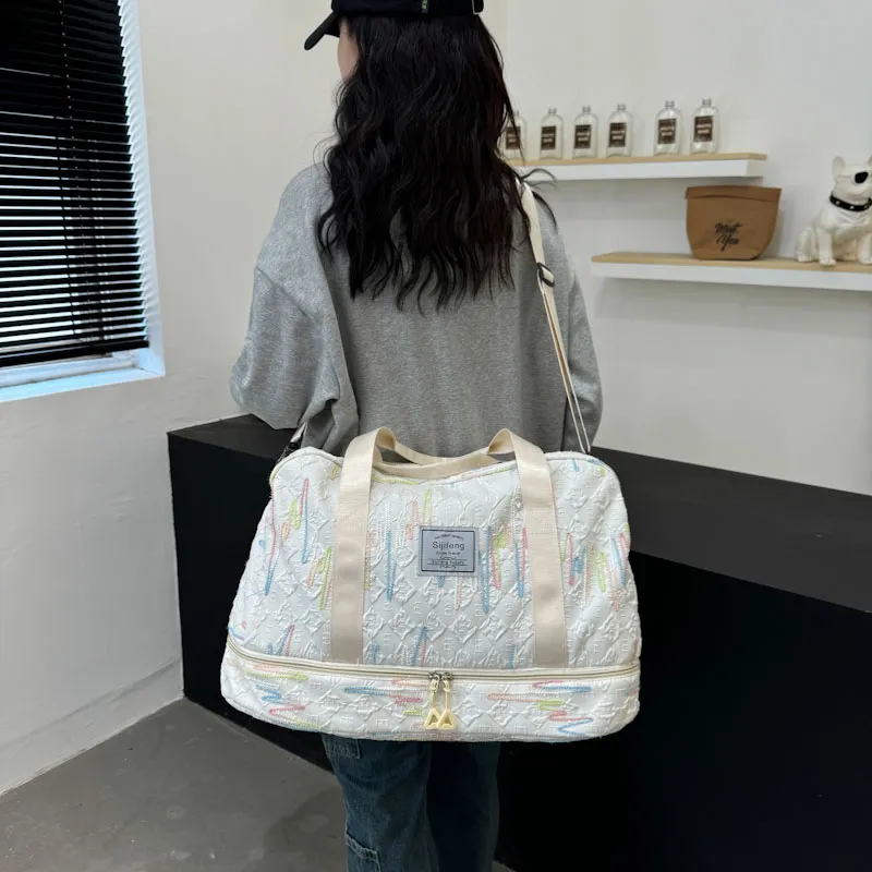 Deli Bear Oxford Crossbody Handbags Regular Women's Multicolor-4
