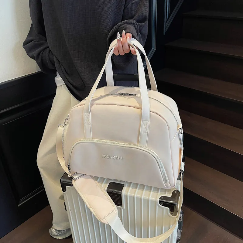 OUZIHUANG Nylon Travel Bag Multicolor-7