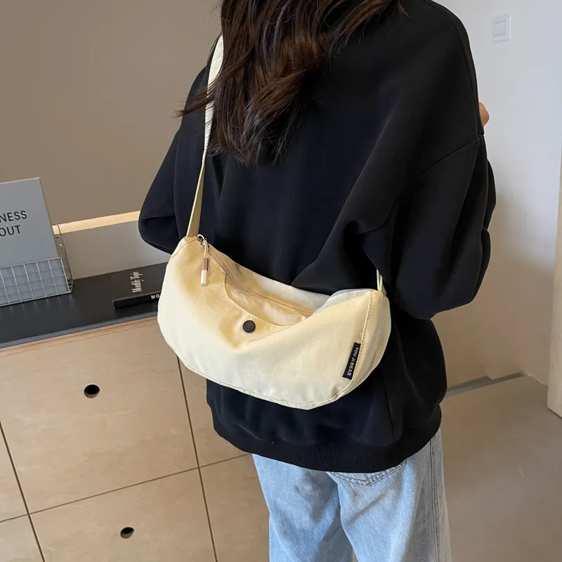 OUZIHUANG Nylon Fabric Crossbody Bag, Shoulder Bag Women's Multicolor-13