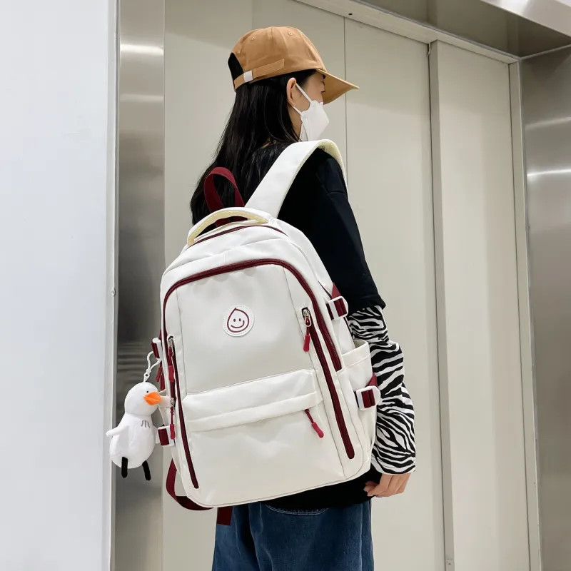 Tong Tong Rabbit Nylon Backpack Women's Multicolor-18