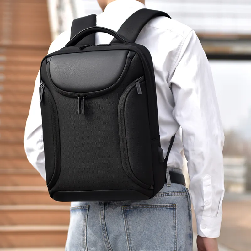 OUZIHUANG Oxford Backpack Regular Men's Multicolor-2