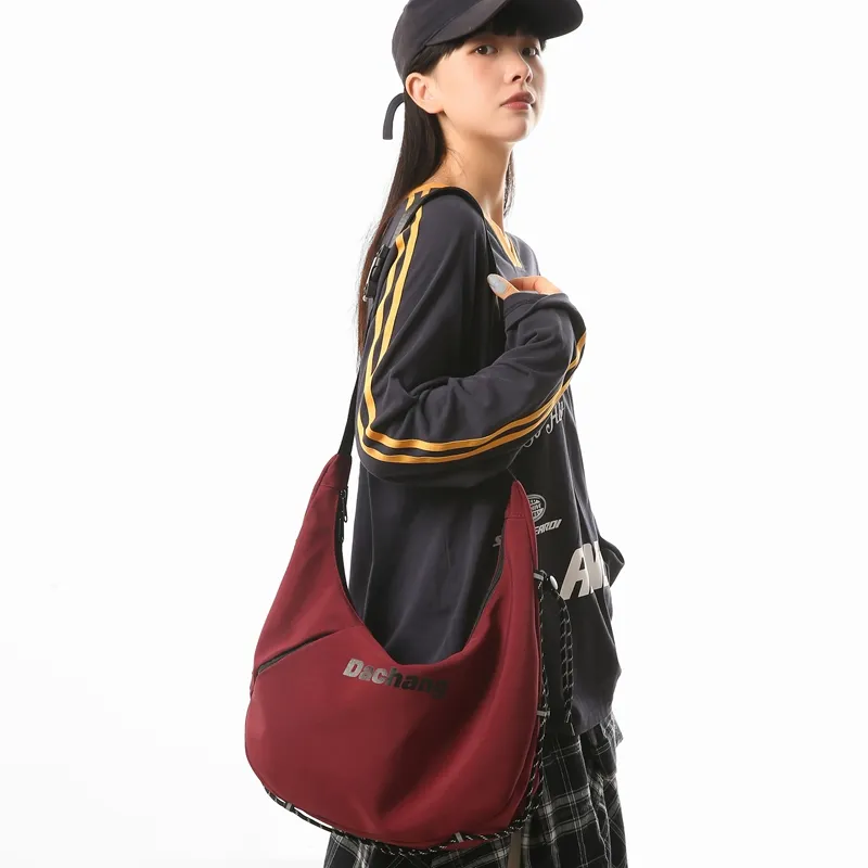 Deli Bear Nylon Shoulder Bag Regular Unisex Multicolor-18