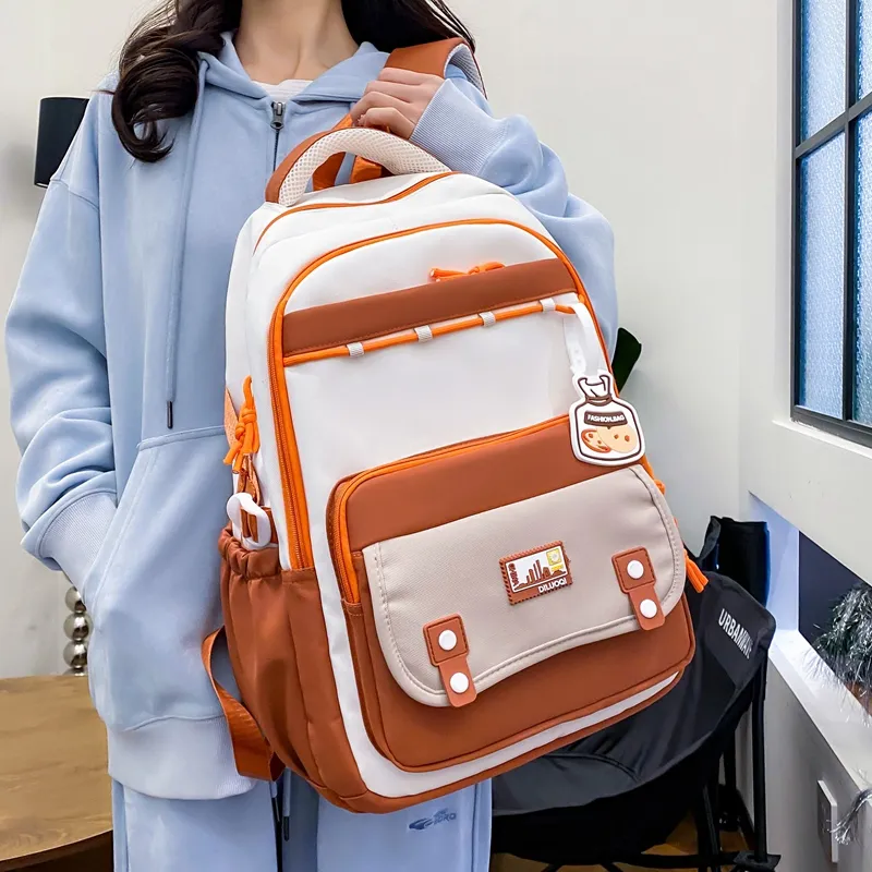 OUZIHUANG Nylon Combo Set Medium Size Unisex Multicolor-3
