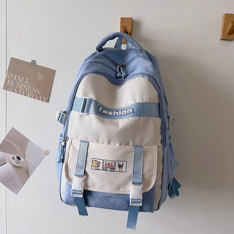 OUZIHUANG Oxford Backpack Unisex Multicolor-7