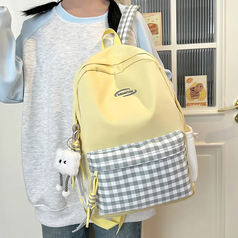 OUZIHUANG Nylon Backpack Women's Multicolor-7