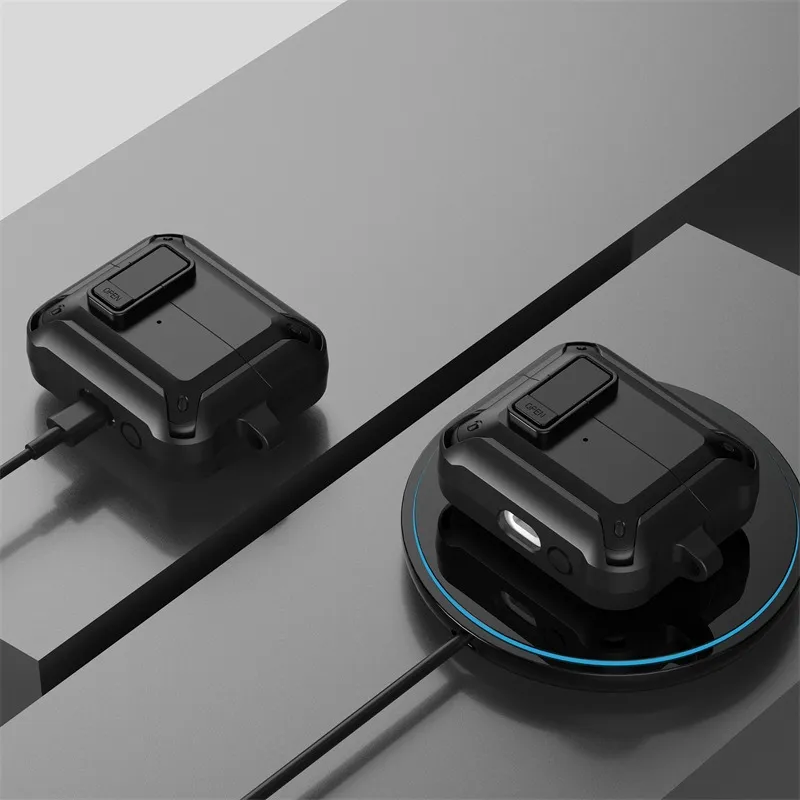 Tong Tong Rabbit Compatibility With Galaxy Buds 3/3 Pro TPU Protective Sleeve Snap Button Headphone Cases-2