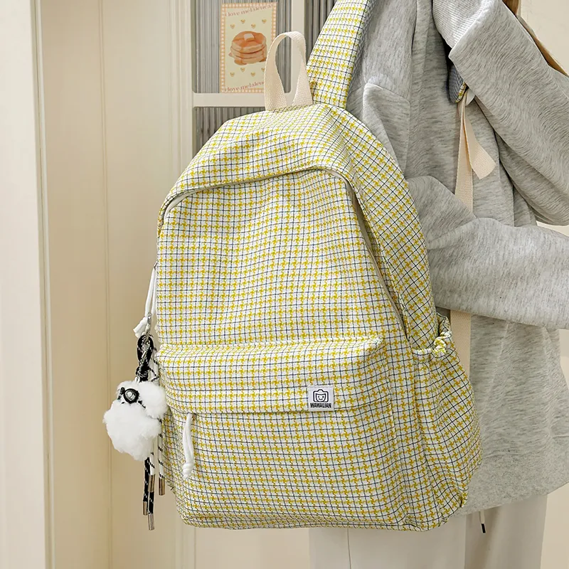 OUZIHUANG Nylon Backpack Women's Multicolor-6