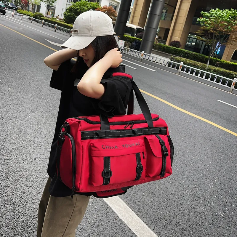 Deli Bear Nylon Handbag Regular Unisex Multicolor-11
