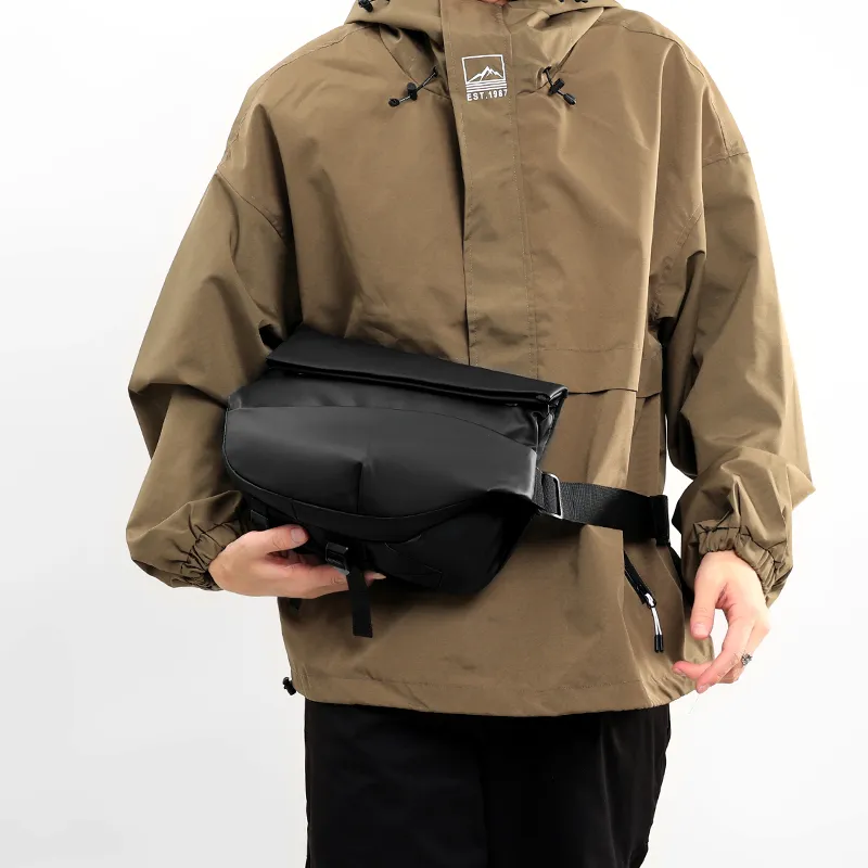 Tong Tong Rabbit Oxford Crossbody Bag Men's Multicolor-12