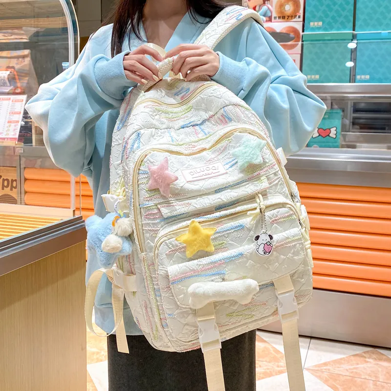 OUZIHUANG Nylon Combo Set Unisex Multicolor-16