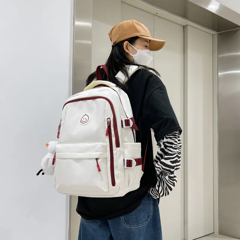 Tong Tong Rabbit Nylon Backpack Women's Multicolor-19