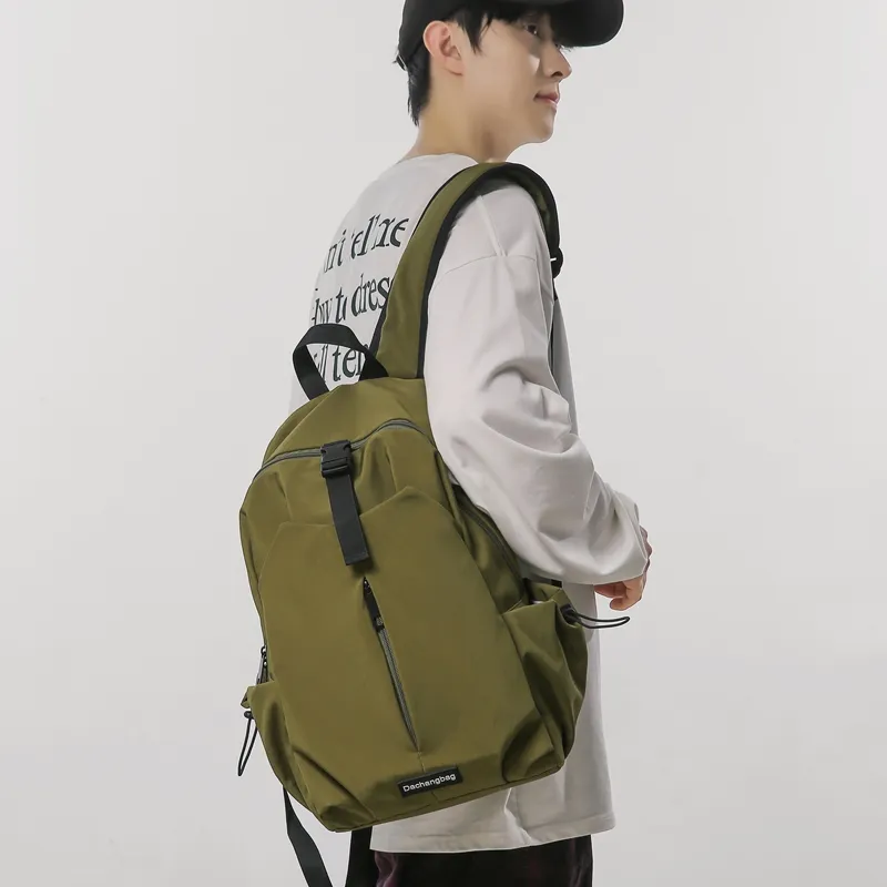 Deli Bear Nylon Backpack Unisex Multicolor-3