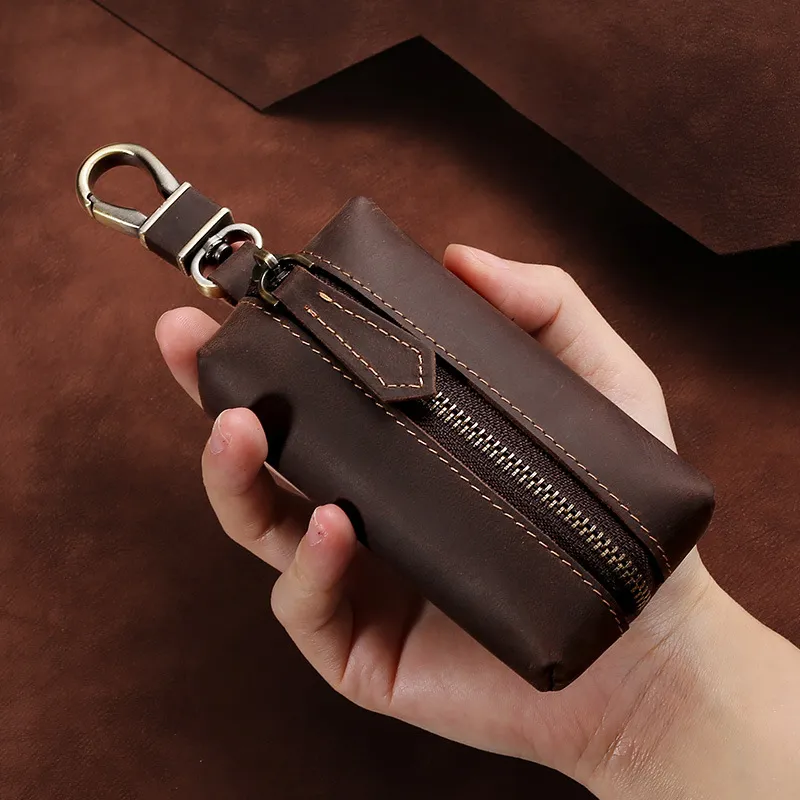 OUZIHUANG Key Pouches Coffee-5