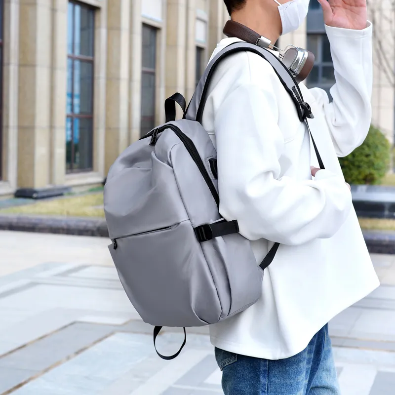Tong Tong Rabbit Nylon Backpack Men's Gray/Black-2