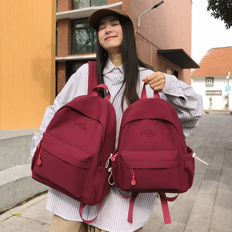 Tong Tong Rabbit Nylon Backpack Unisex Multicolor-14