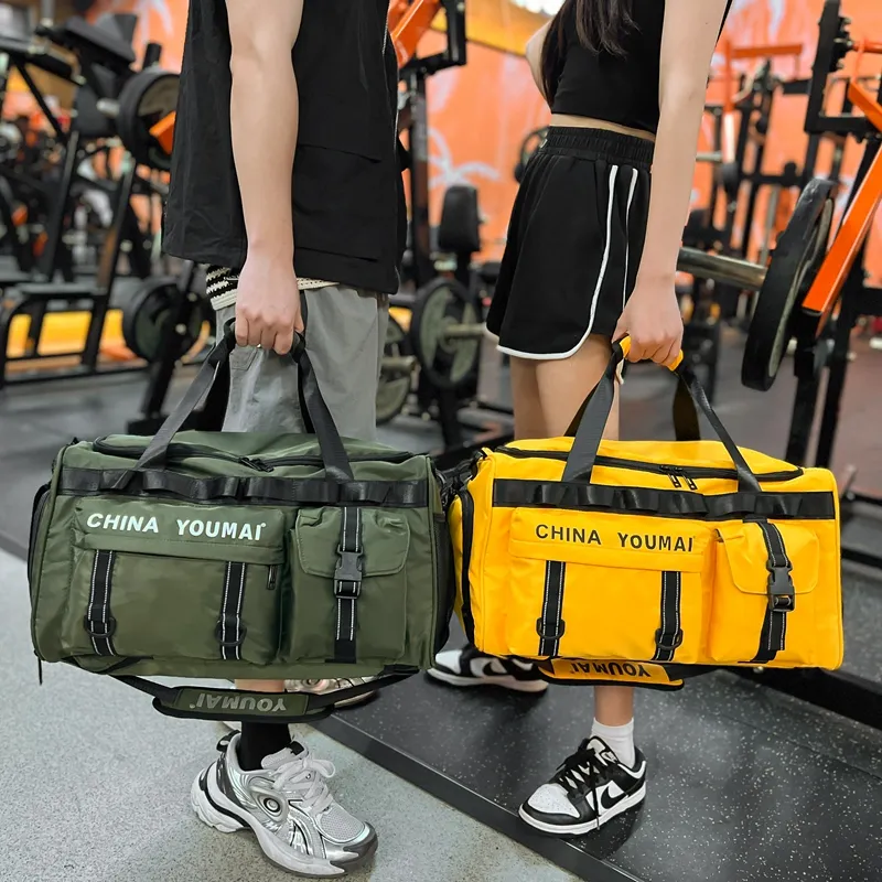 Deli Bear Nylon Gym Bag Unisex Multicolor-23