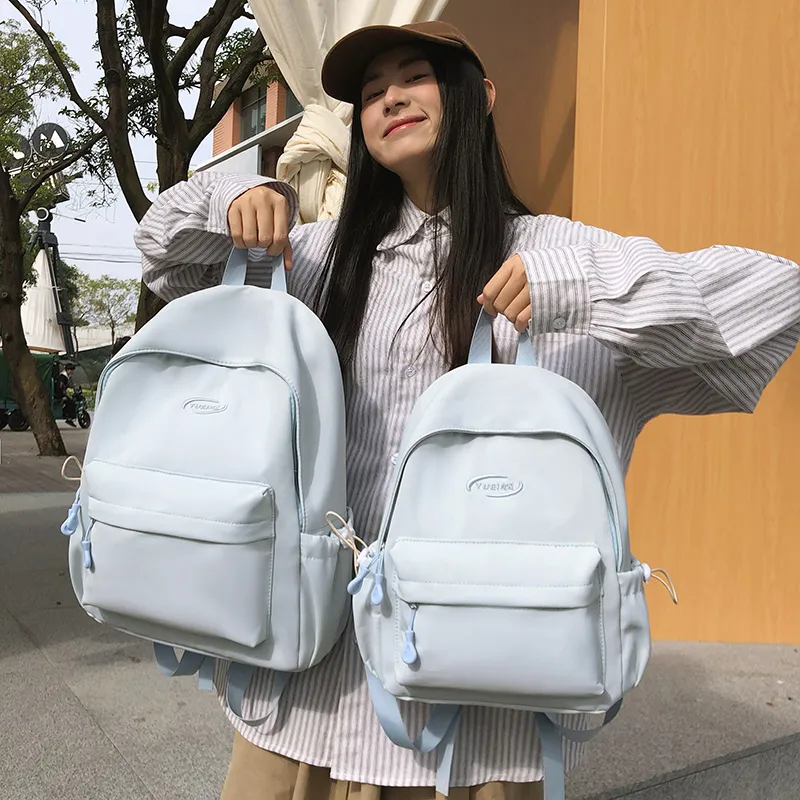 Tong Tong Rabbit Nylon Backpack Unisex Multicolor-3
