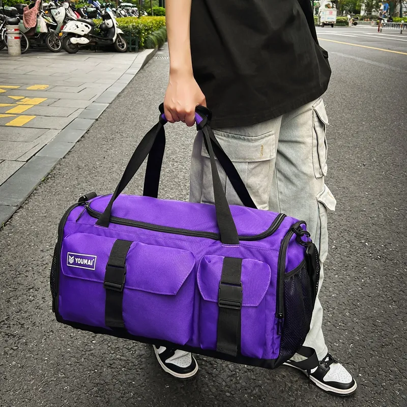 Deli Bear Oxford Travel Bag Unisex Multicolor-16
