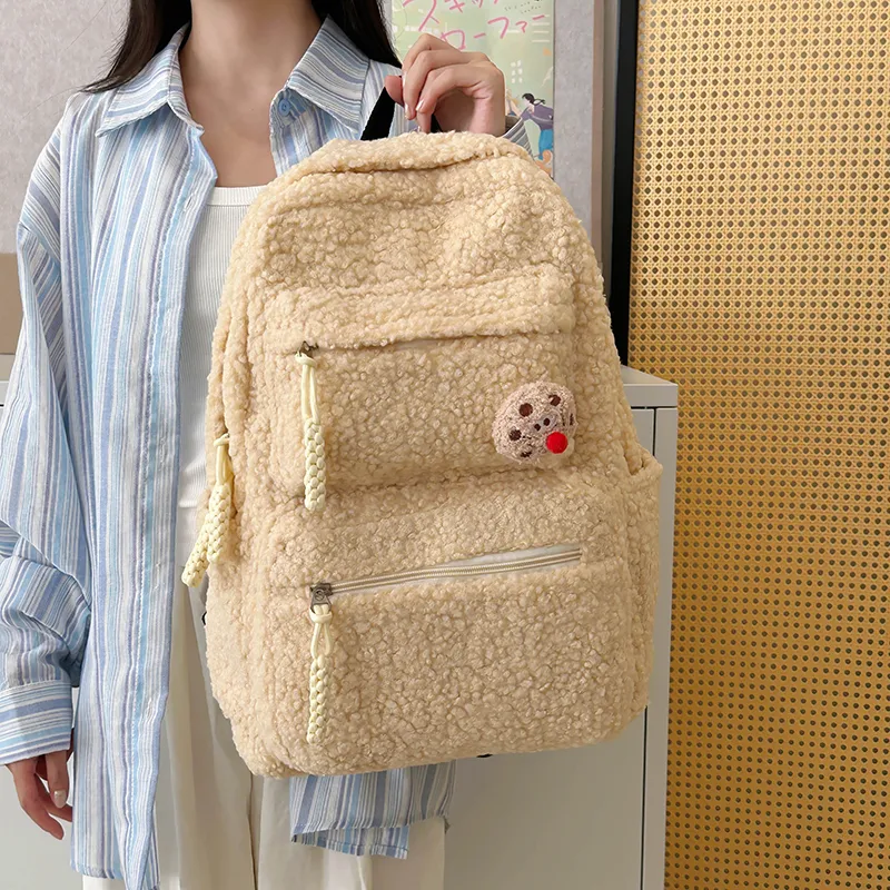 Tong Tong Rabbit Nylon Backpack Women's Multicolor-14
