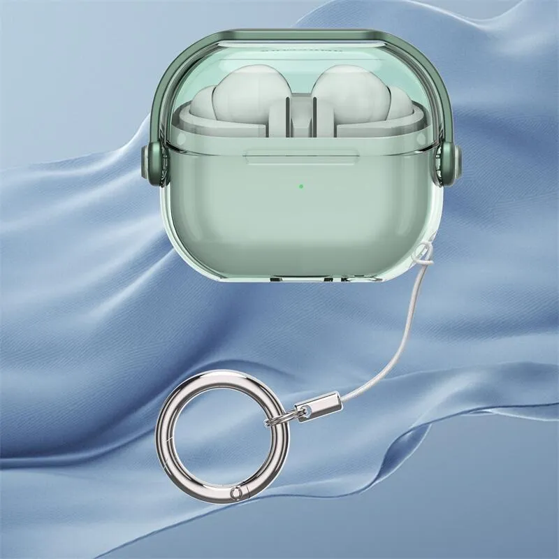 Tong Tong Rabbit Compatible With Samsung Galaxy Buds3 Pro TPU Transparent Lock Headphone Case Headphone Cover-10