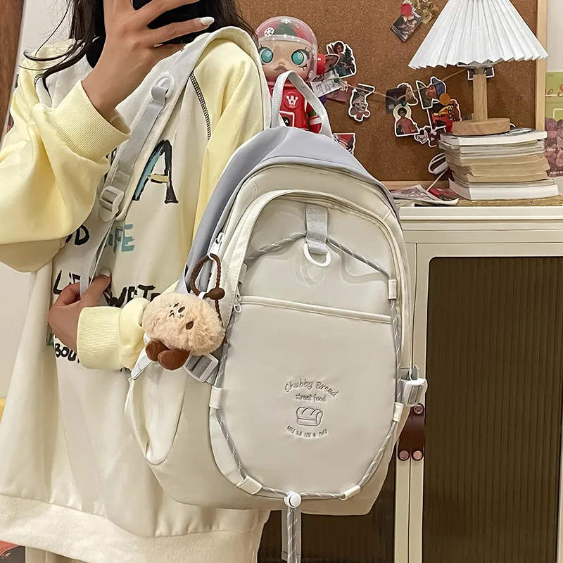 Tong Tong Rabbit Nylon Backpack Women's Multicolor-11
