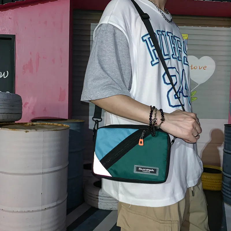 OUZIHUANG Oxford Shoulder Bag, Crossbody Bag Unisex-7