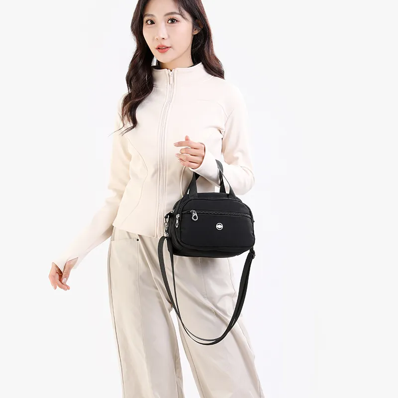 Deli Bear Nylon One Shoulder Handbags Women's Multicolor-26