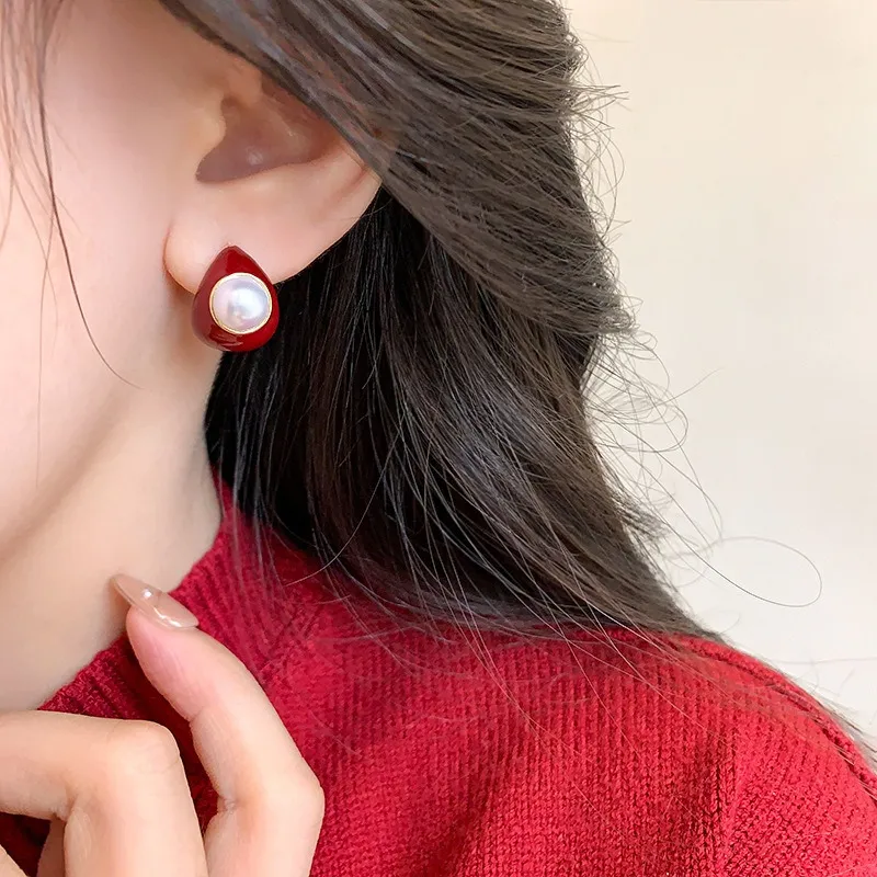 Tong Tong Rabbit Resin Earrings Women's-4
