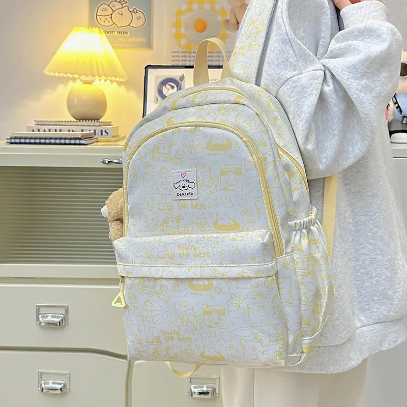 Deli Bear Nylon Backpack Women's Multicolor-15