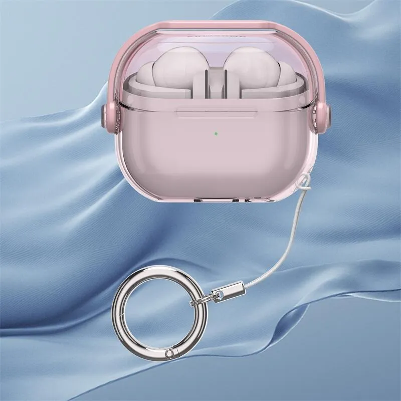 Tong Tong Rabbit Compatible With Samsung Galaxy Buds3 Pro TPU Transparent Lock Headphone Case Headphone Cover-8