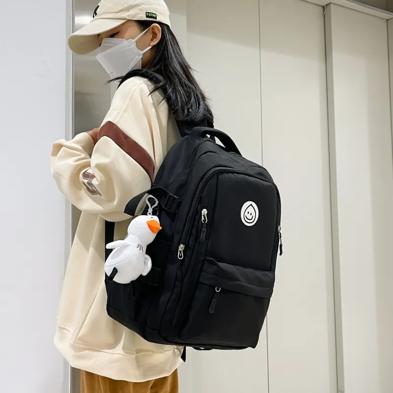 Tong Tong Rabbit Nylon Backpack Women's Multicolor-14