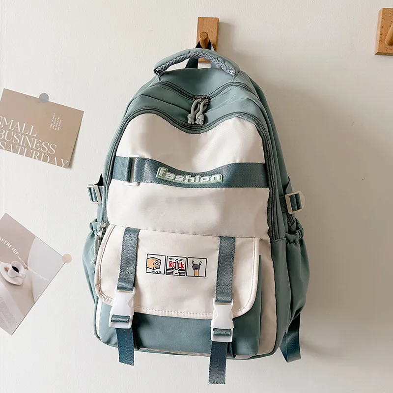 OUZIHUANG Oxford Backpack Unisex Multicolor-12