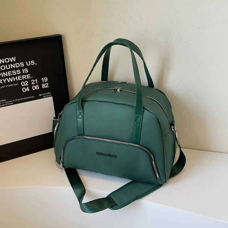 OUZIHUANG Nylon Travel Bag Multicolor-9
