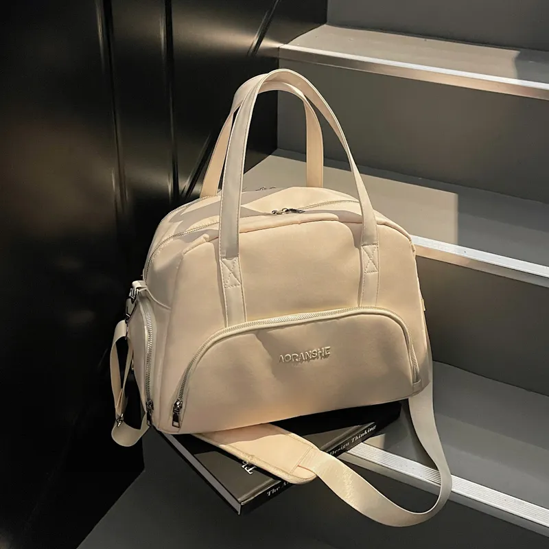 OUZIHUANG Nylon Travel Bag Multicolor-6