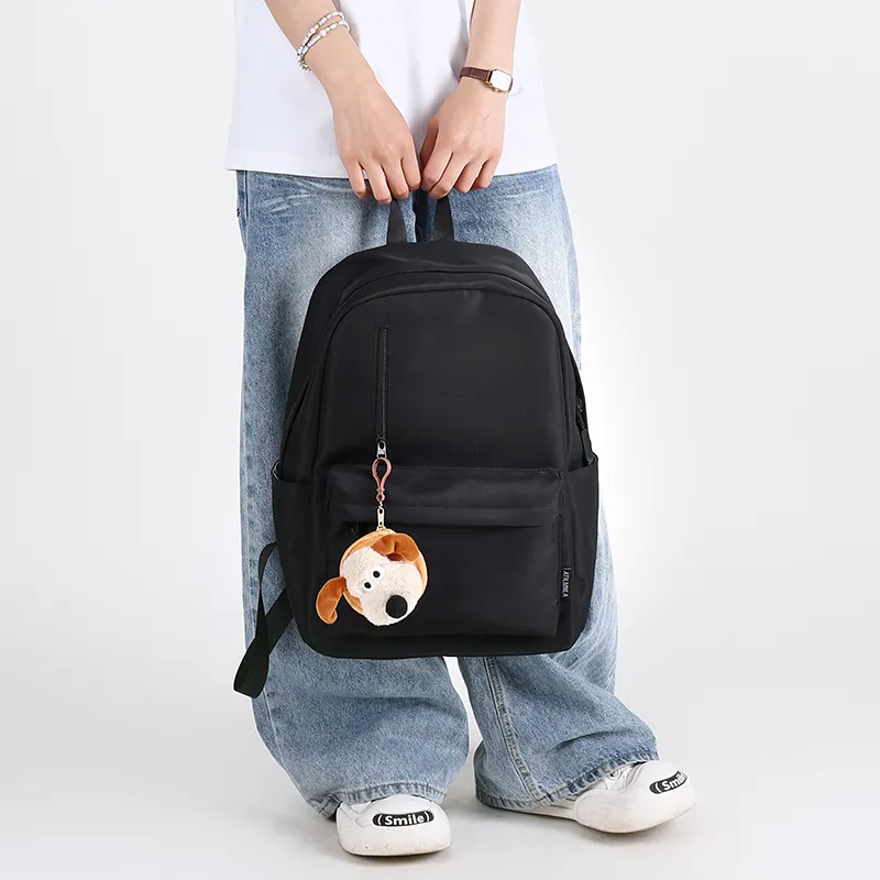 Deli Bear Nylon Backpack Large Size Unisex Multicolor-3