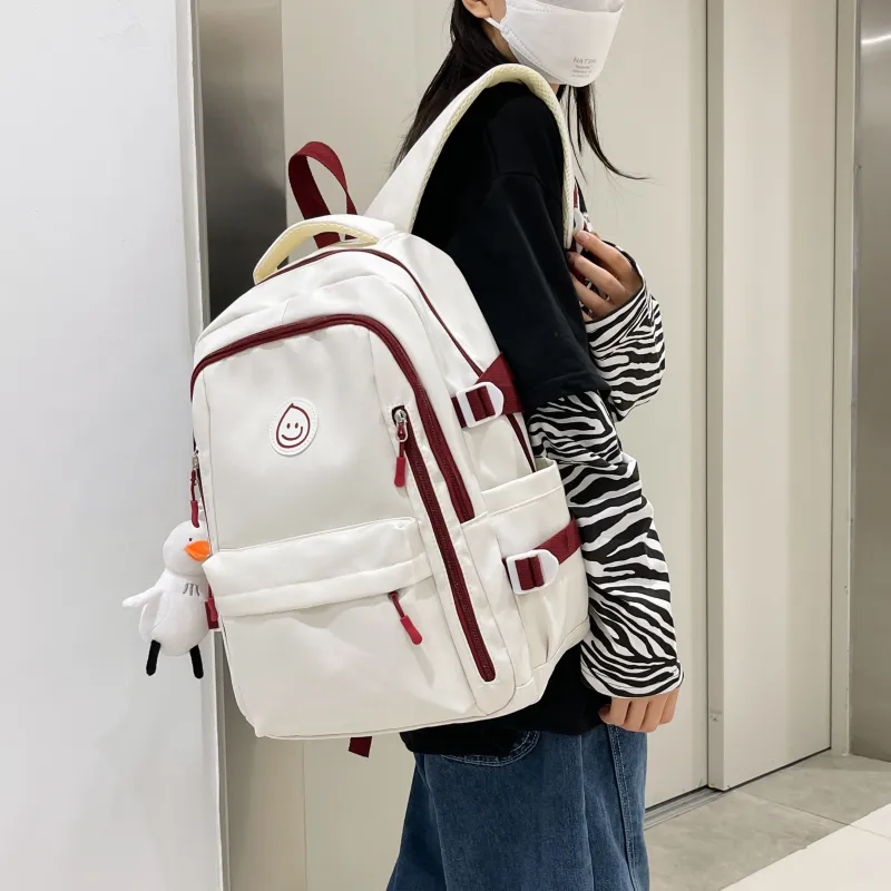 Tong Tong Rabbit Nylon Backpack Women's Multicolor-17