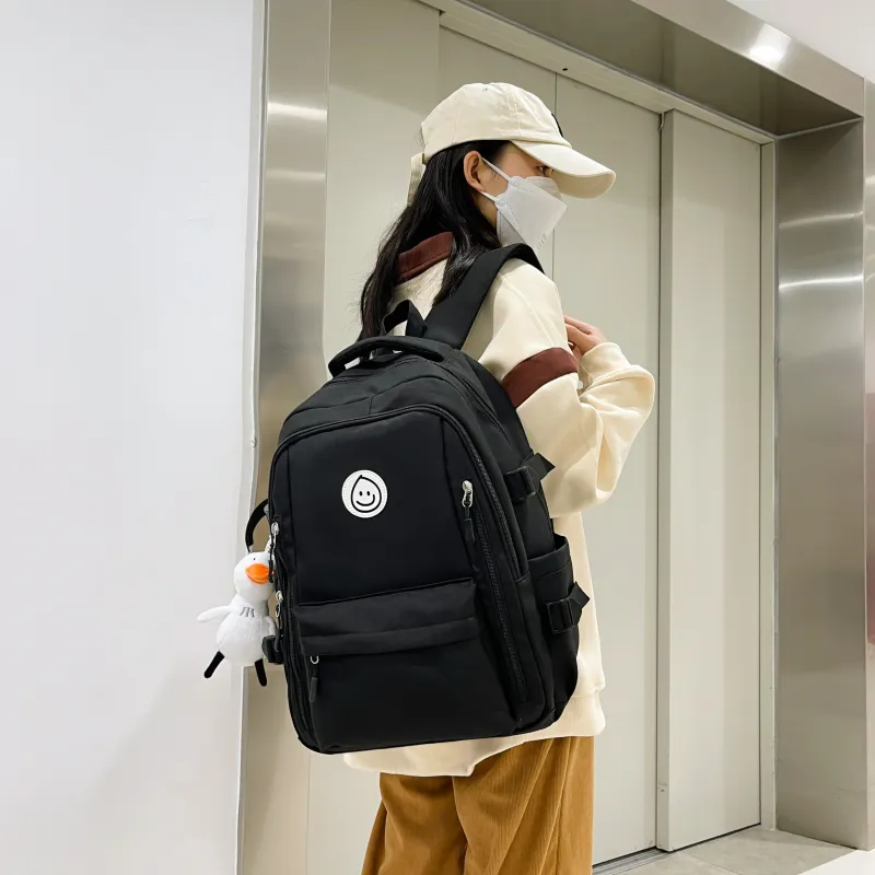 Tong Tong Rabbit Nylon Backpack Women's Multicolor-11