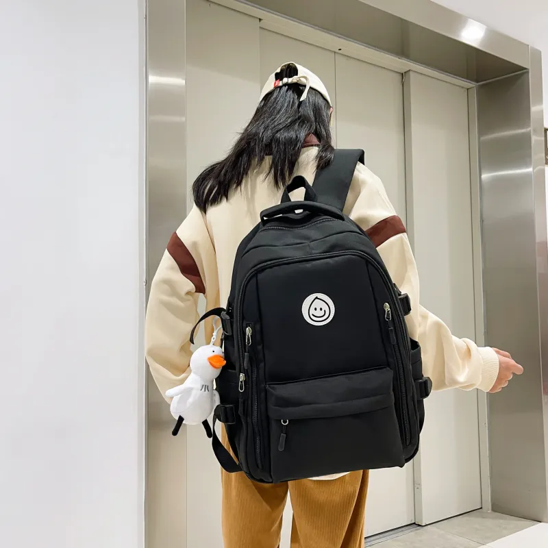 Tong Tong Rabbit Nylon Backpack Women's Multicolor-12