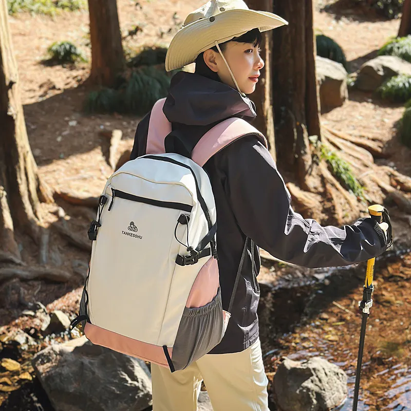 Deli Bear Nylon Backpack Unisex Multicolor-12