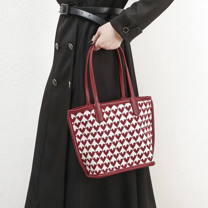 OUZIHUANG Artificial Leather One Shoulder Handbags Regular Women's Red-4