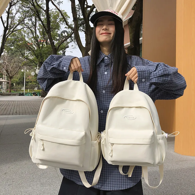 Tong Tong Rabbit Nylon Backpack Unisex Multicolor-8