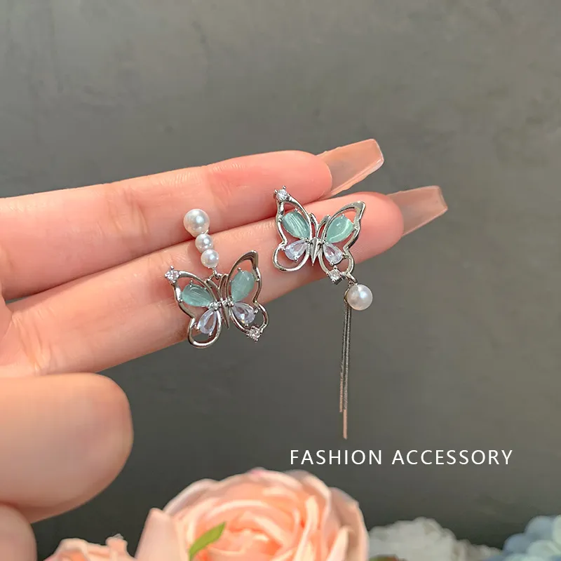 Tong Tong Rabbit S925 Sterling Silver Stud+Alloy+Resin Earrings Women's-1