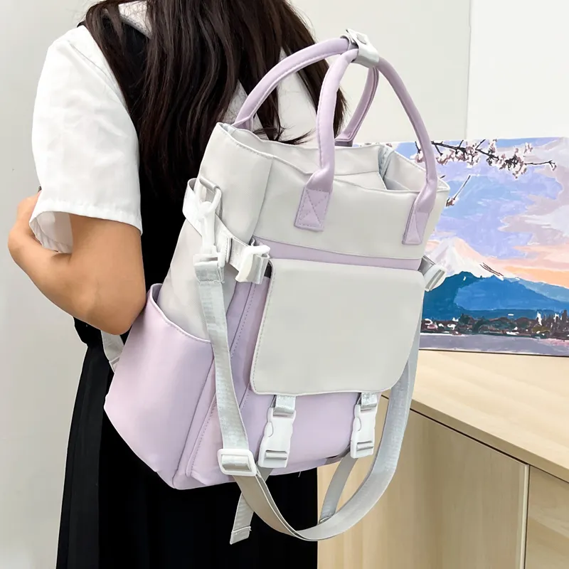 Deli Bear Canvas Backpack Regular Unisex Multicolor-23