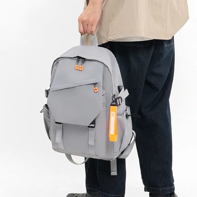 Tong Tong Rabbit Oxford Backpack Men's Black/Gray-1