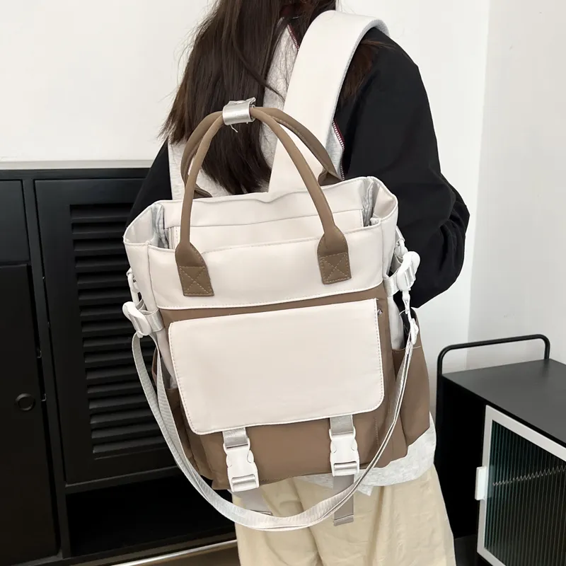 Deli Bear Canvas Backpack Regular Unisex Multicolor-1