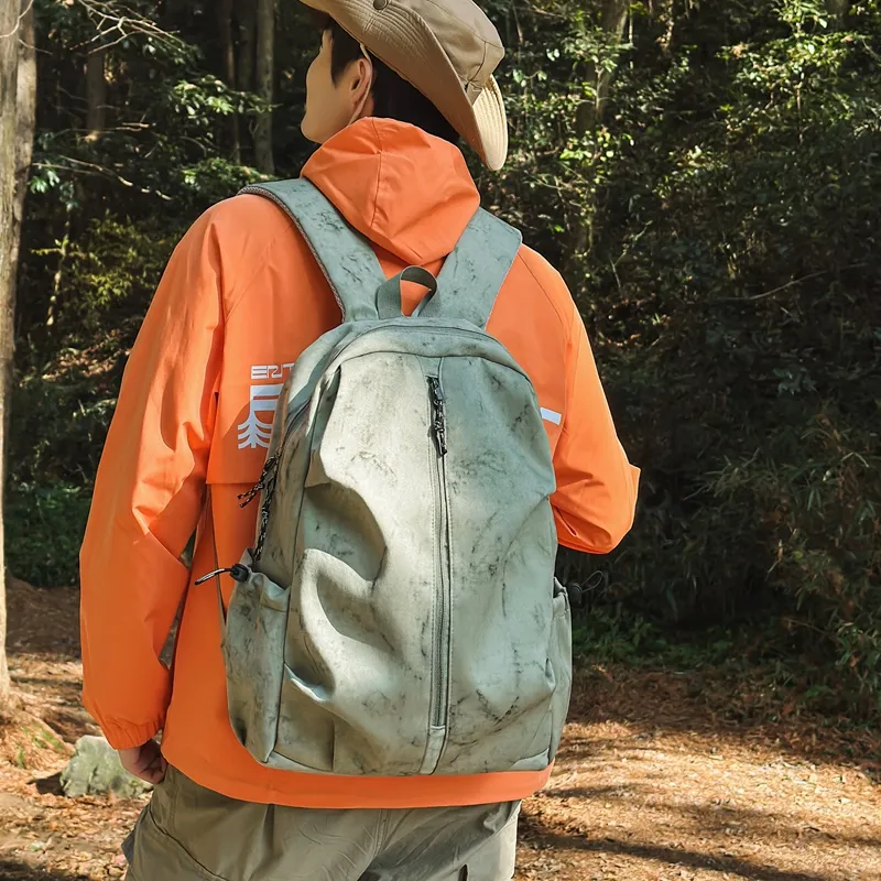 Tong Tong Rabbit Nylon Backpack Unisex Multicolor-11